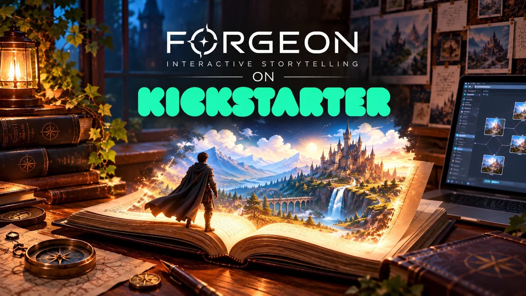 Forgeon coming to Kickstarter – interactive storytelling platform